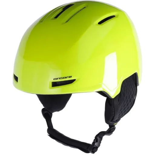 Arcore RIDE JR Juniorská lyžařská helma, žlutá, velikost (55 - 59)