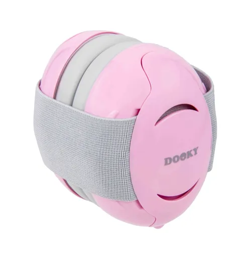 Dooky Chrániče sluchu Baby 0–⁠⁠⁠⁠⁠⁠36m 1 ks pink