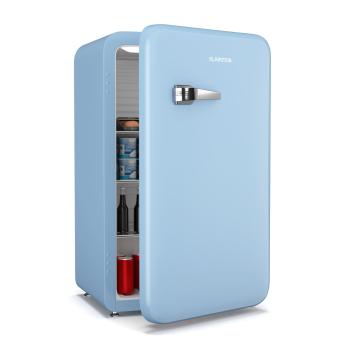 Klarstein Audrey Evo mini chladnička, 90 l, retro design, tichá, kompaktní, 3 barvy