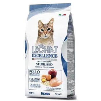 Monge Lechat Excellence Sterilized Chicken superprémiové krmivo 1,5kg (8009470059817)