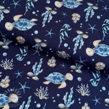 Úplet Underwater animals design A digital print