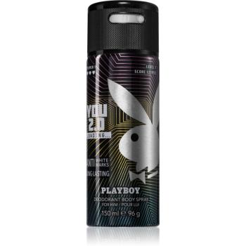 Playboy You 2.0 Loading deodorant s rozprašovačem pro muže 150 ml