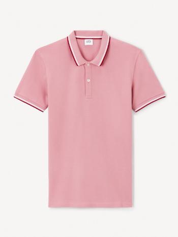 Celio Decolrayeb Polo triko Růžová