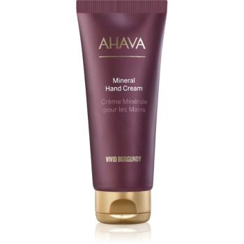 AHAVA Vivid Burgundy hydratační krém na ruce s minerály z Mrtvého moře 100 ml