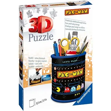 Ravensburger 3D puzzle 112760 Stojan na tužky Pac Man 54 dílků  (4005556112760)