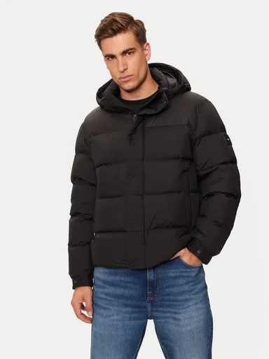 Tommy Hilfiger pánská černá bunda MW0MW36569 XXL