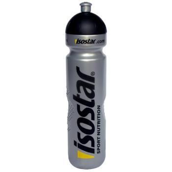 Isostar BIDON SILVER 1000 ML Univerzální sportovní láhev, šedá, velikost