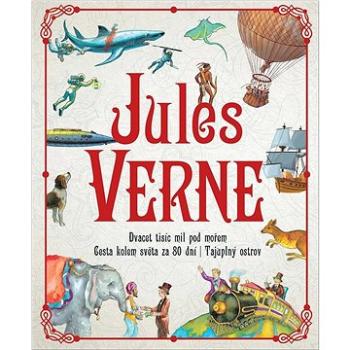 Jules Verne: Dvacet tisíc mil pod mořem, Cesta kolem světa za 80 dní, Tajuplný ostrov (978-80-7567-427-2)