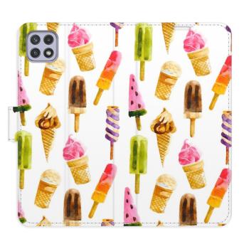 Flipové pouzdro iSaprio - Ice Cream Pattern - Samsung Galaxy A22 5G