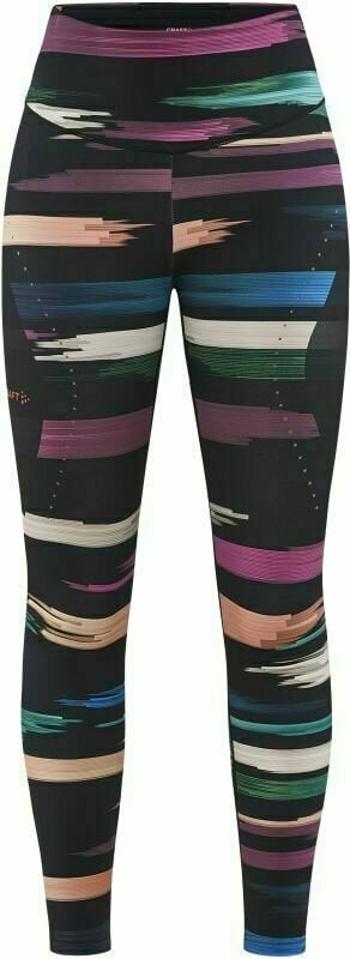 Craft CTM Distance Women's Multi/Roxo XS Běžecké kalhoty / legíny