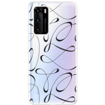 iSaprio Fancy - black pro Huawei P40 (fanbl-TPU3_P40)