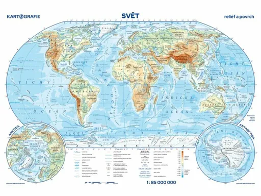 Svět – příruční mapa