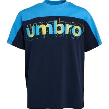 Umbro JONY Chlapecké triko, tmavě modrá, velikost