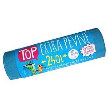 VIPOR LDPE Top Extra pevné 240 l, 10 ks, modrý (8595657600885)