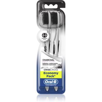 Oral B 3D White Charcoal perie de dinti 2 buc