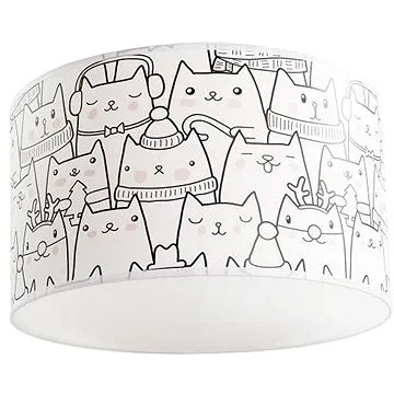 Stropní svítidlo CATS 1xE27/60W/230V (99234)