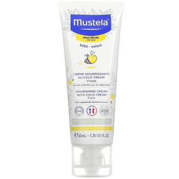 Mustela Dětský vyživující krém na obličej se včelím voskem pro suchou pleť (Nourishing Face Cream with Cold Cream) 40 ml