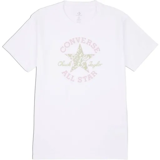 Converse CHUCK PATCH INFILL Dámské tričko, bílá, velikost