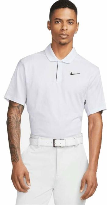 Nike Dri-Fit ADV Tiger Woods Mens Golf Purple/Football Grey/Black 2XL Polo košile