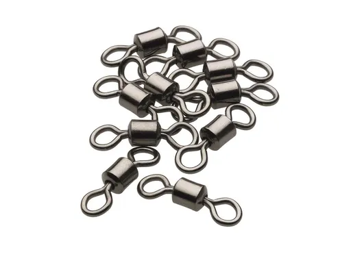 Kinetic Obratlík Crane Swivel Black 10ks - vel.1/0,Kinetic Obratlík Crane Swivel Black 10ks - vel.1/0