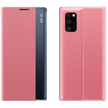 Sleep Case knížkové pouzdro na Xiaomi Poco M3 / Redmi 9T, růžové (HUR20521)