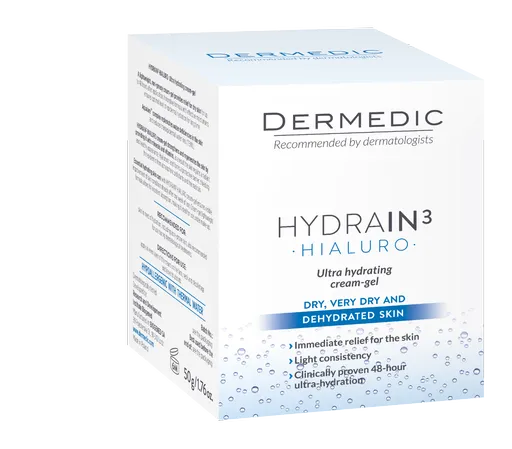 Dermedic Hydrain3 Hialuro krém-gel ultrahydratační 50 ml
