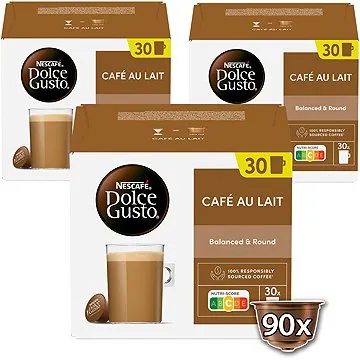 NESCAFÉ Dolce Gusto Au Lait XXL, 3 balení (12483382)