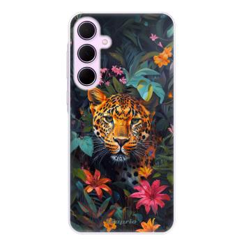 Odolné silikonové pouzdro iSaprio - Flower Jaguar - Samsung Galaxy A35 5G