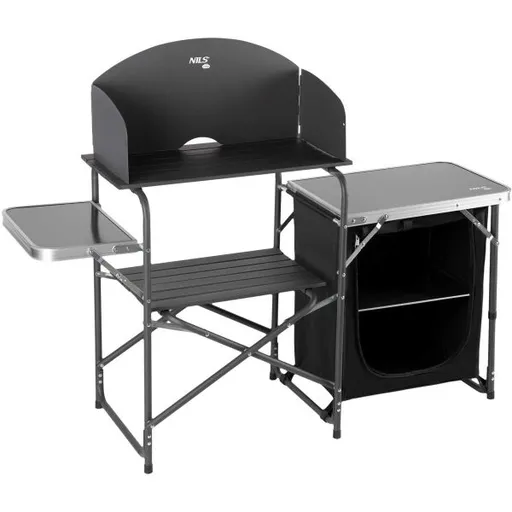 NILS CAMP NC3041 Campingová skříň, černá, velikost