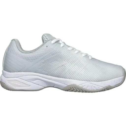 Lotto MIRAGE 300 III CLY W Dámská tenisová obuv, bílá, velikost 38.5