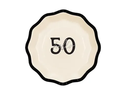 PartyDeco Papírové talíře -