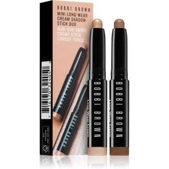 Bobbi Brown Long-Wear Cream Shadow Stick Duo Mini dlouhotrvající oční stíny v tužce Taupe - Moonstone 2 ks