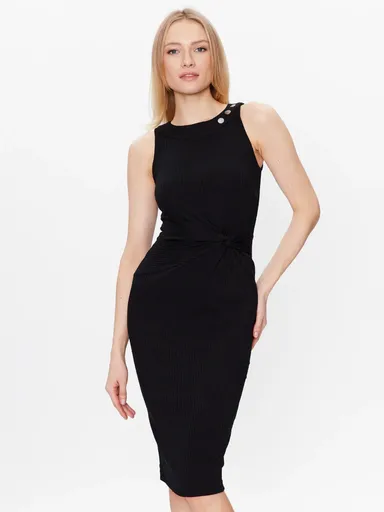 Guess dámské černé šaty W3GK25KBPF0 XS