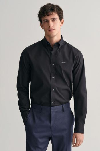 KOŠILE GANT REG PINPOINT OXFORD SHIRT BLACK