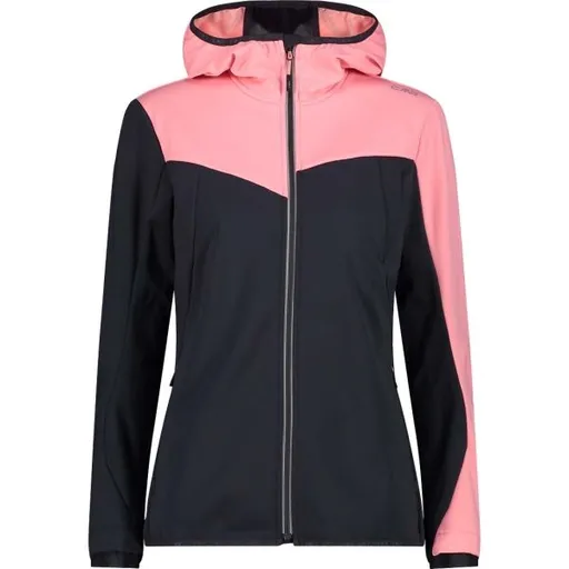 CMP WOMAN JACKET FIX HOOD Dámská bunda, černá, velikost