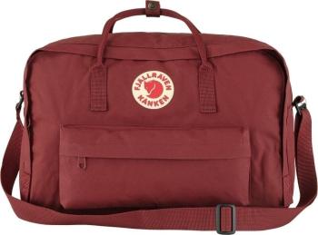 Fjällräven Kånken Weekender Taška přes rameno a batoh Ox Red 30 L