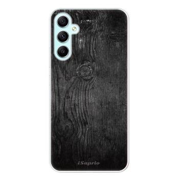 Odolné silikonové pouzdro iSaprio - Black Wood 13 - Samsung Galaxy A34 5G