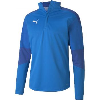 Puma FINAL 21 TRAINING RAIN HOODIE Pánská mikina, modrá, velikost