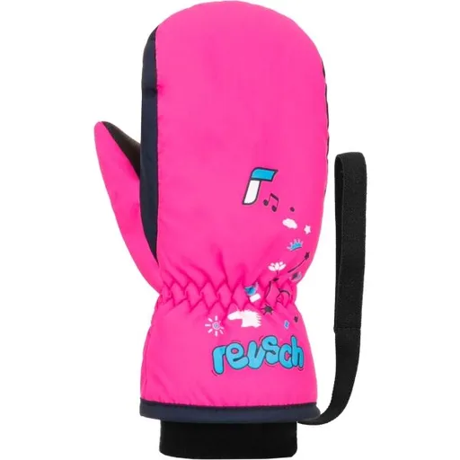 Reusch KIDS MITTEN CR Dětské zimní rukavice, růžová, velikost 3