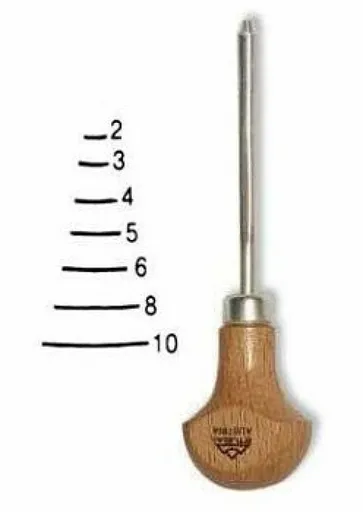 Rydlo Stubai ploché zkosené 5803 – šířka 5mm