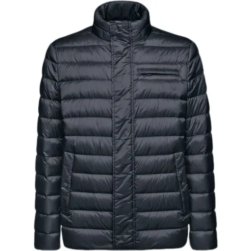 Geox M WARRENS Pánská zimní bunda, tmavě modrá, velikost