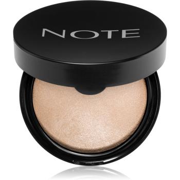 Note Cosmetique Baked Highlighter iluminator compact culoare 01 Moonlight 10 g