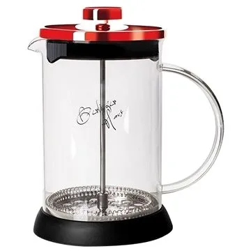 BerlingerHaus Konvička na čaj a kávu French Press 350 ml Burgundy Metallic Line BH-1496 (BH-1496)