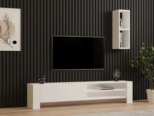 TV stěna / Sestava pod TV Naz - White