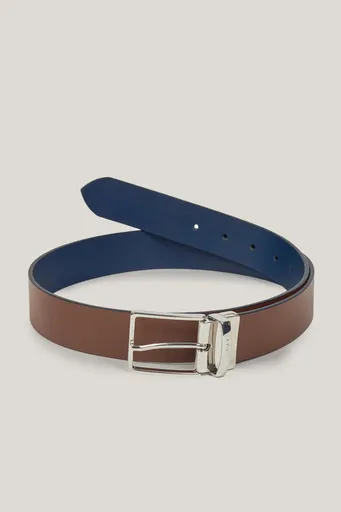 OPASEK GANT REVERSIBLE LEATHER BELT CLASSIC BLUE