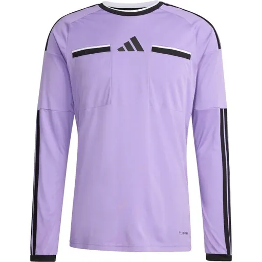adidas REFEREE 26 JERSEY SL Pánské rozhodcovské triko, fialová, velikost