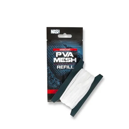 Nash Náhradní PVA punčocha Webcast PVA Refill 5m - Wide 37mm,Nash Náhradní PVA punčocha Webcast PVA Refill 5m - Wide 37mm