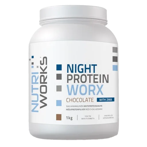 NutriWorks Night Protein Worx 1kg - čokoláda