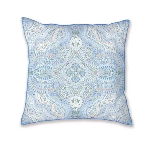 Dekorační polštář MOON FLOWER 53 x 53 cm, modrá, bavlna, Pip Studio