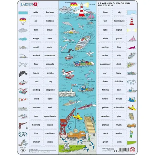 Larsen Puzzle Hodina angličtiny 8